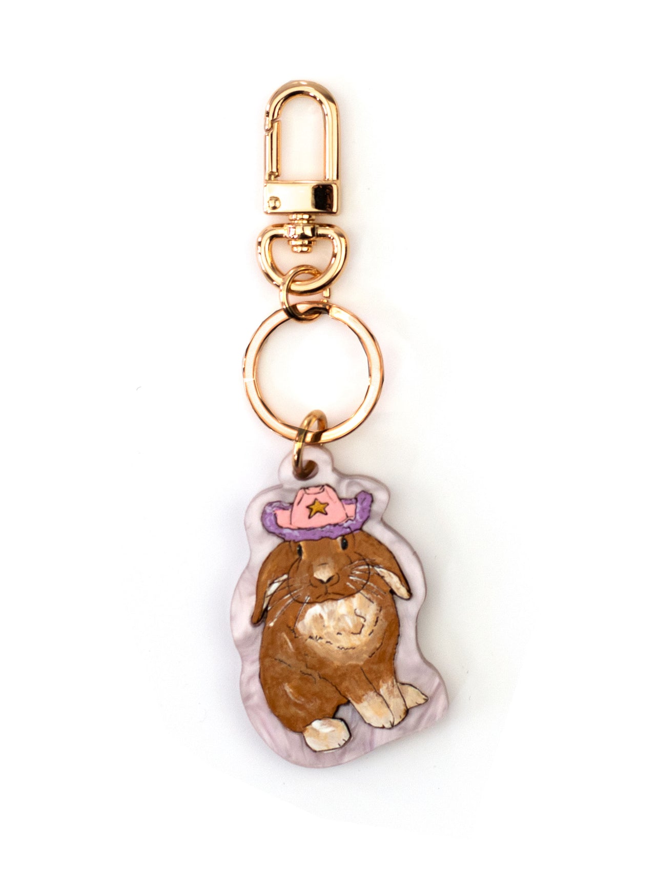 Rodeo Bunny Bag Charm