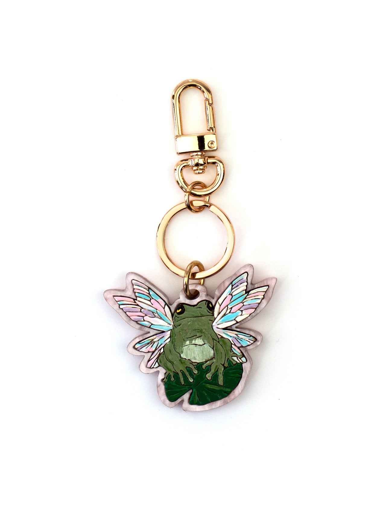 Fairy Frog Bag Charm