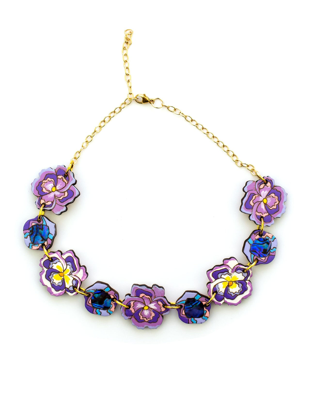 Disco Pansy Choker